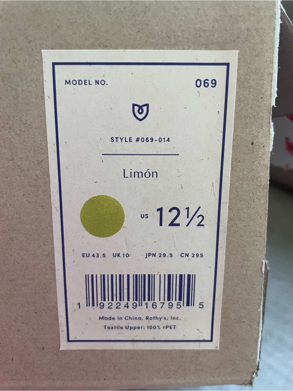 Rothy’s Driver in Limon Women’s Size 12.5 - Picture 14 of 15